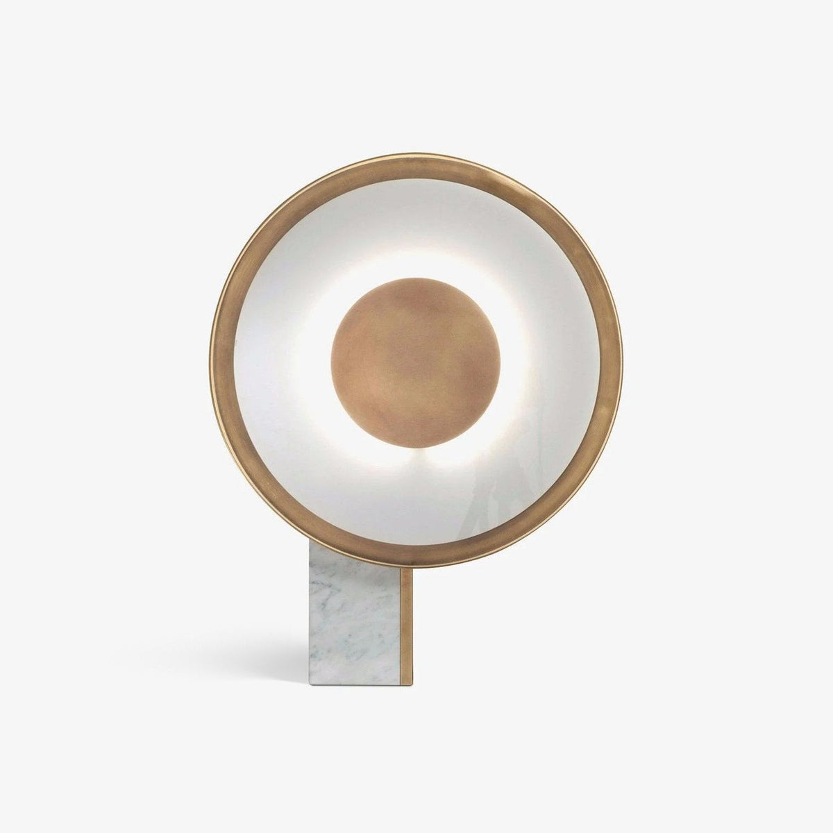 Candeeiro de mesa Tessain em mármore, minimalista