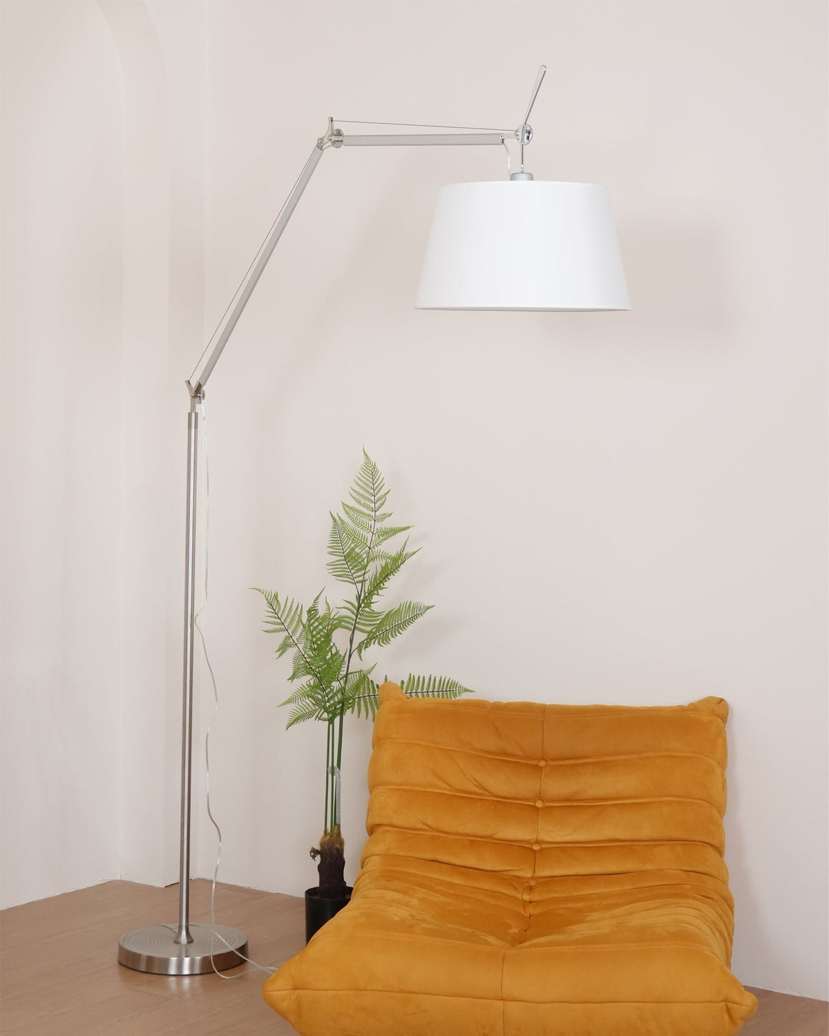 Ciroce teollisuustyylinen kangaslattiavalaisin