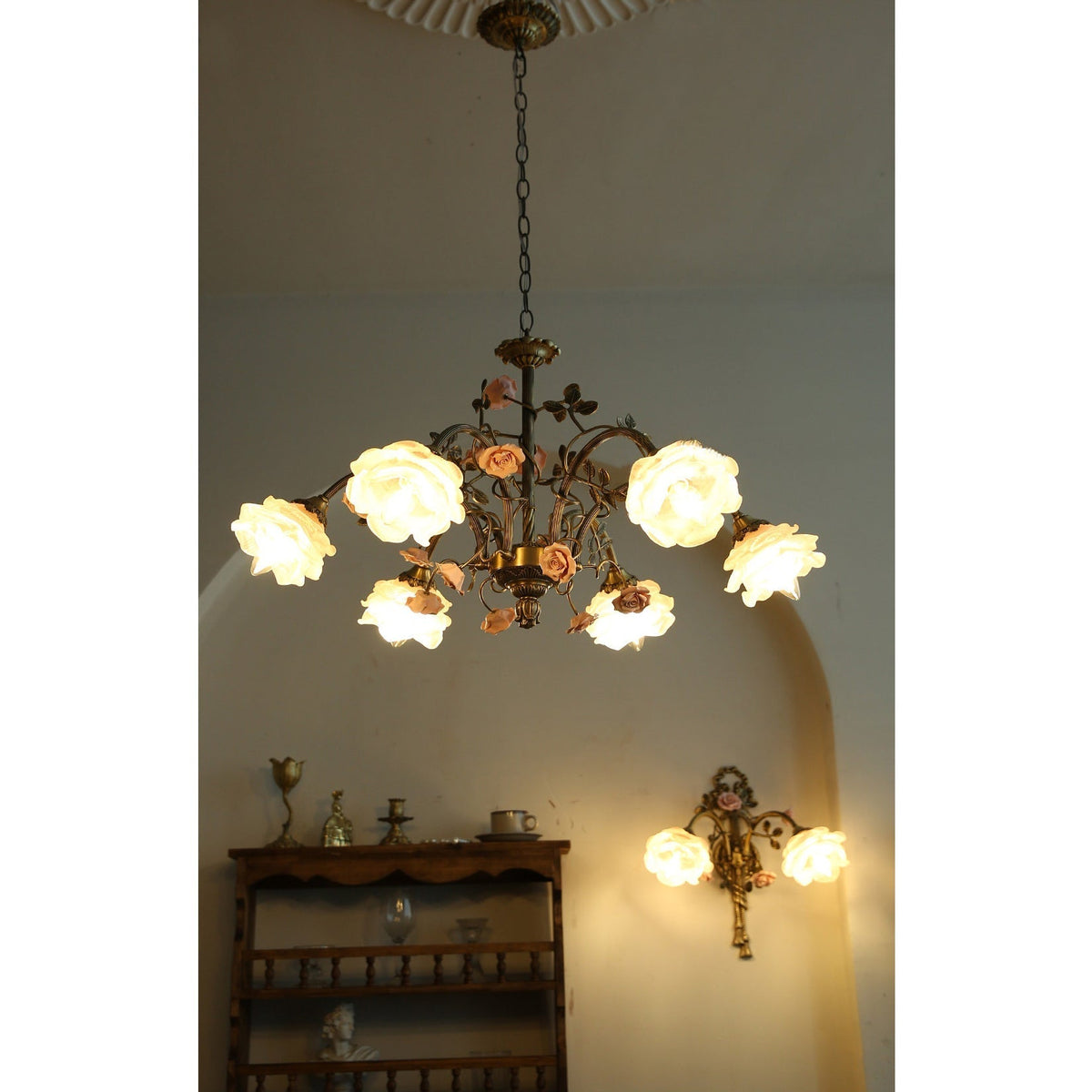 Candelabro floral Viraoira