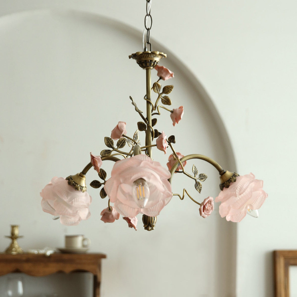 Candelabro floral Viraoira
