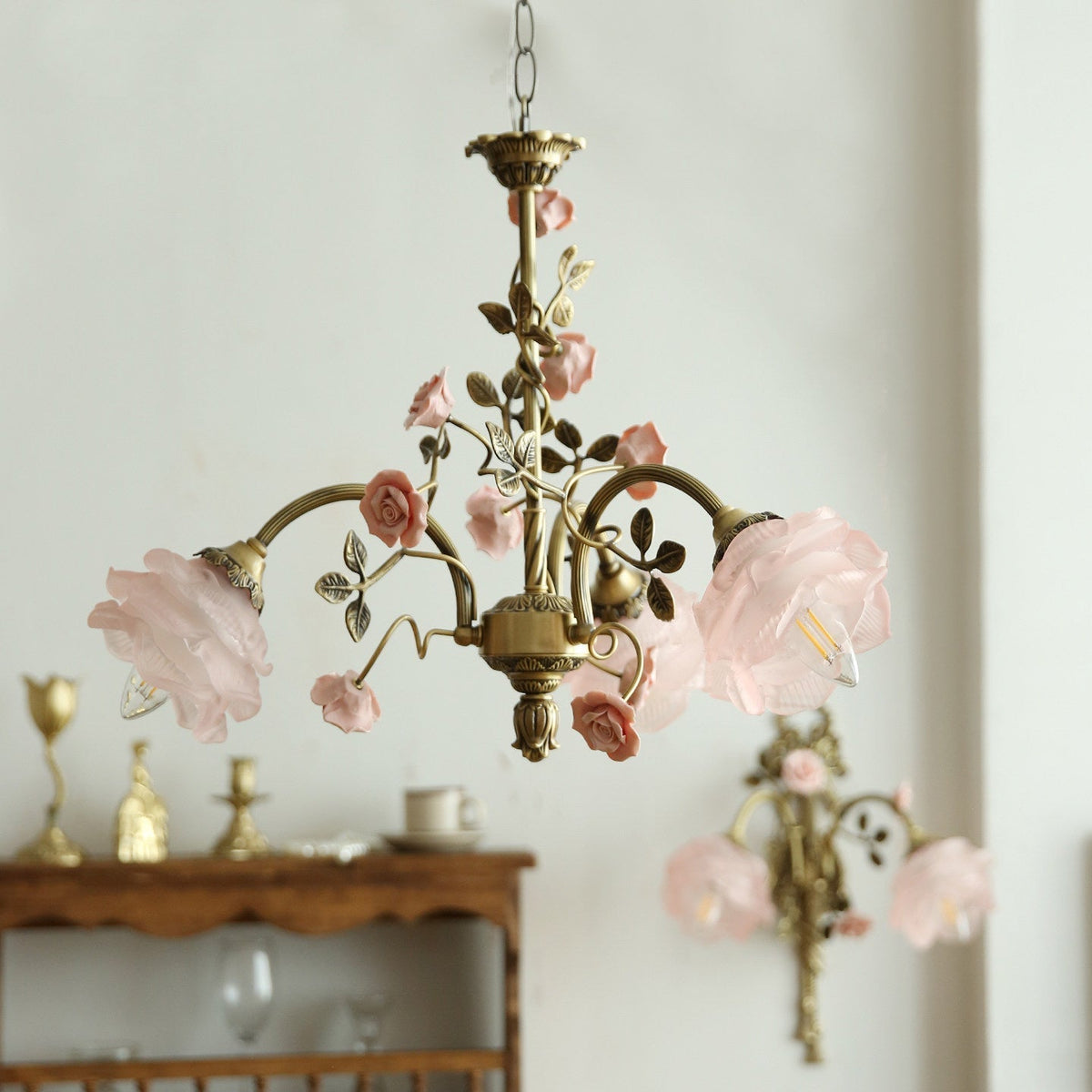 Candelabro floral Viraoira