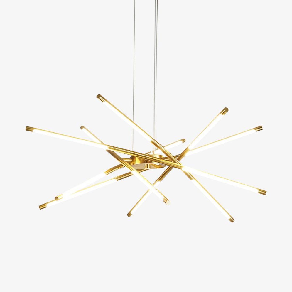 Lumueon roterbar modern LED-ljuskrona