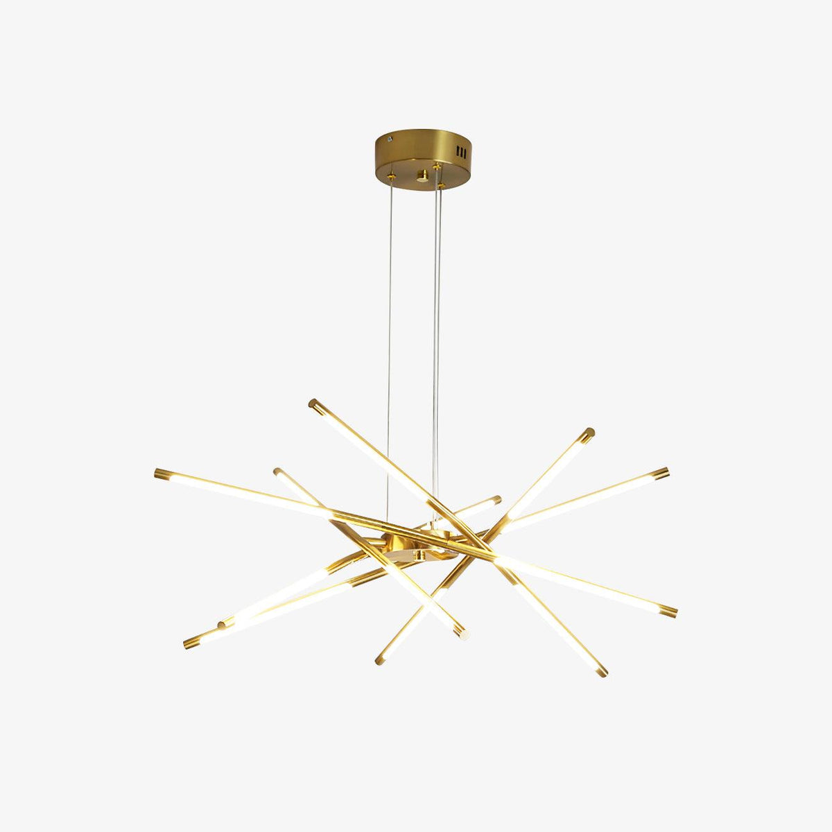 Lumueon roterbar modern LED-ljuskrona