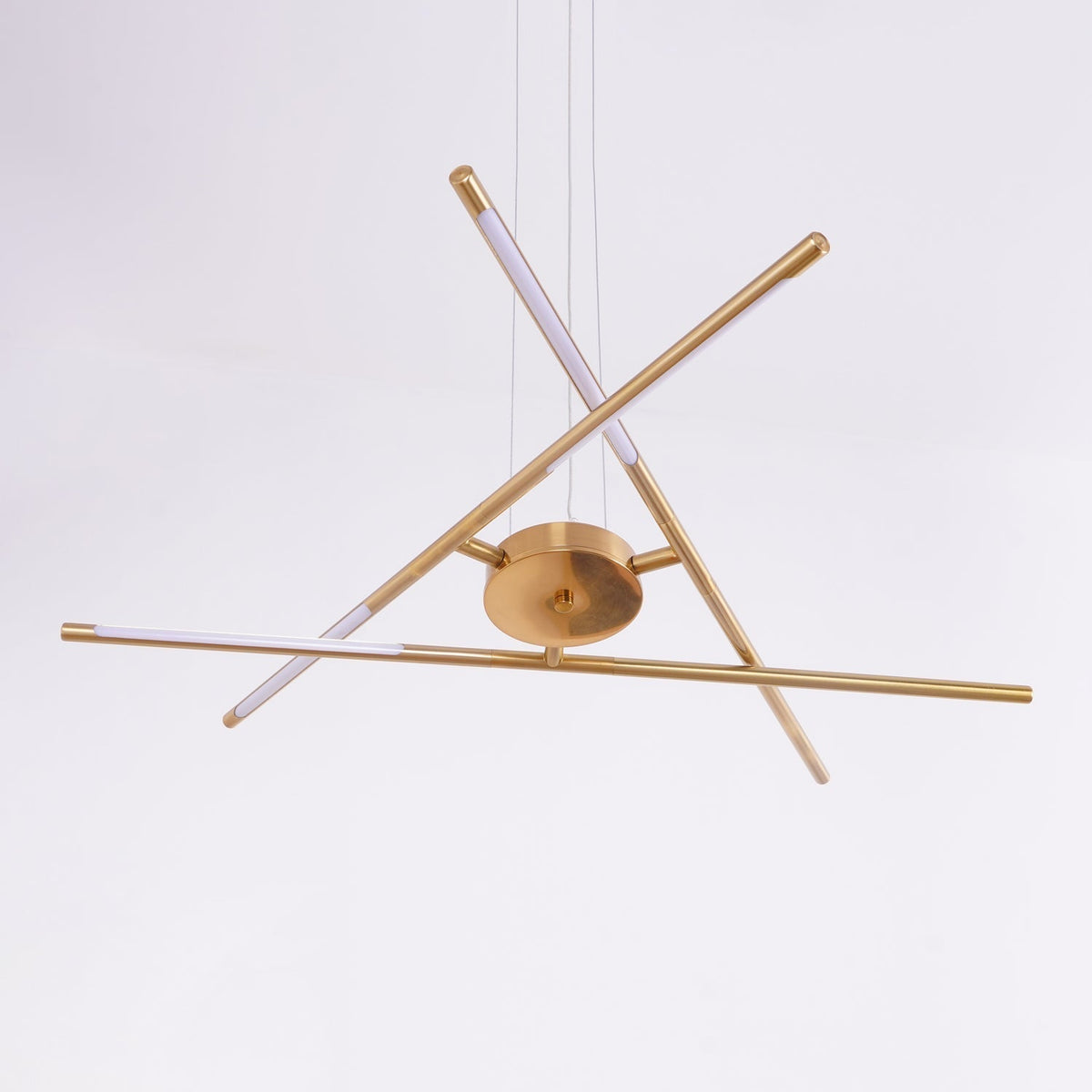 Lumueon roterbar modern LED-ljuskrona