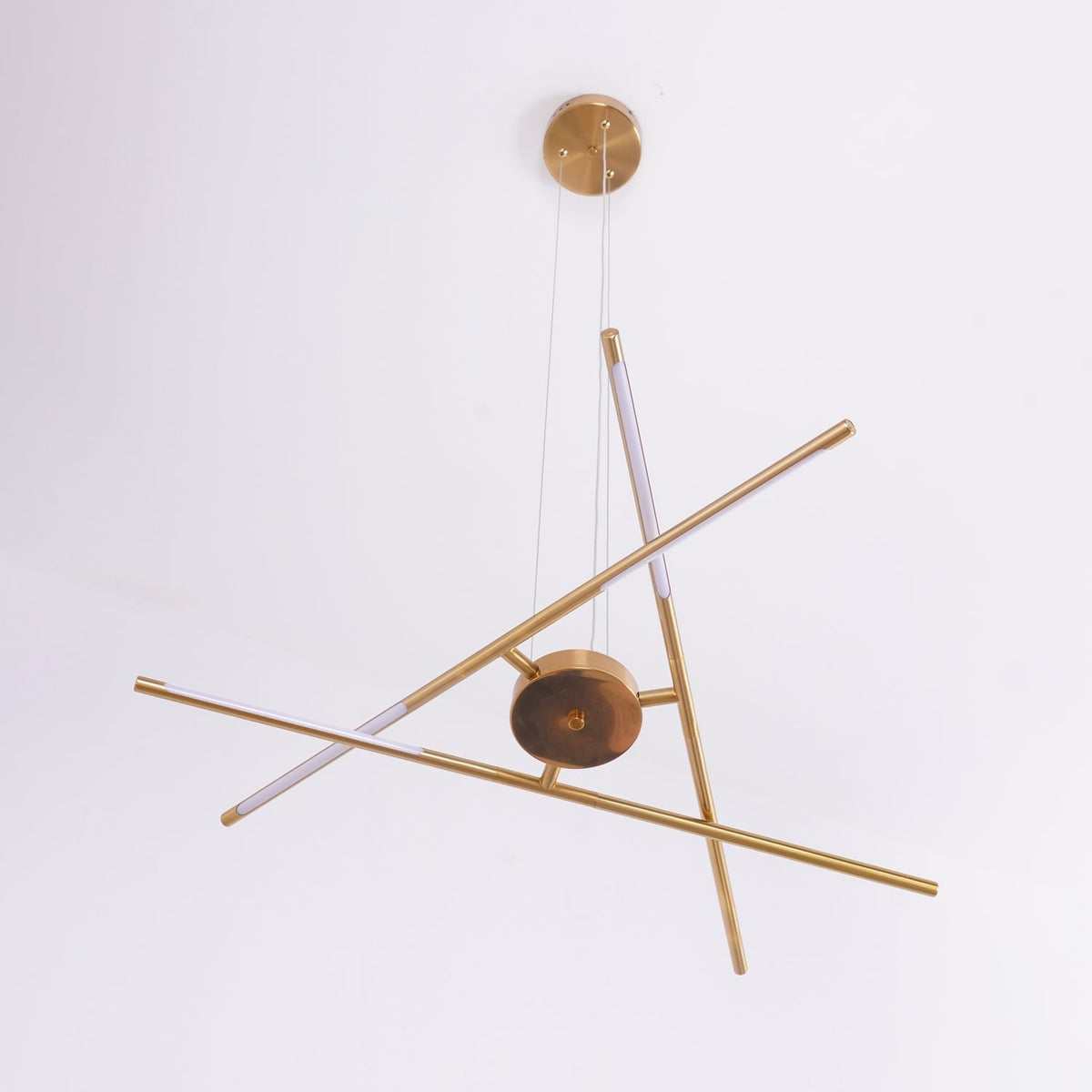 Lumueon roterbar modern LED-ljuskrona
