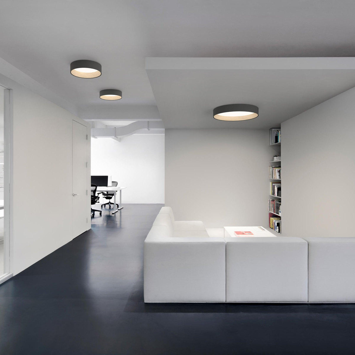 Cirarena modern minimalistisk rund taklampa