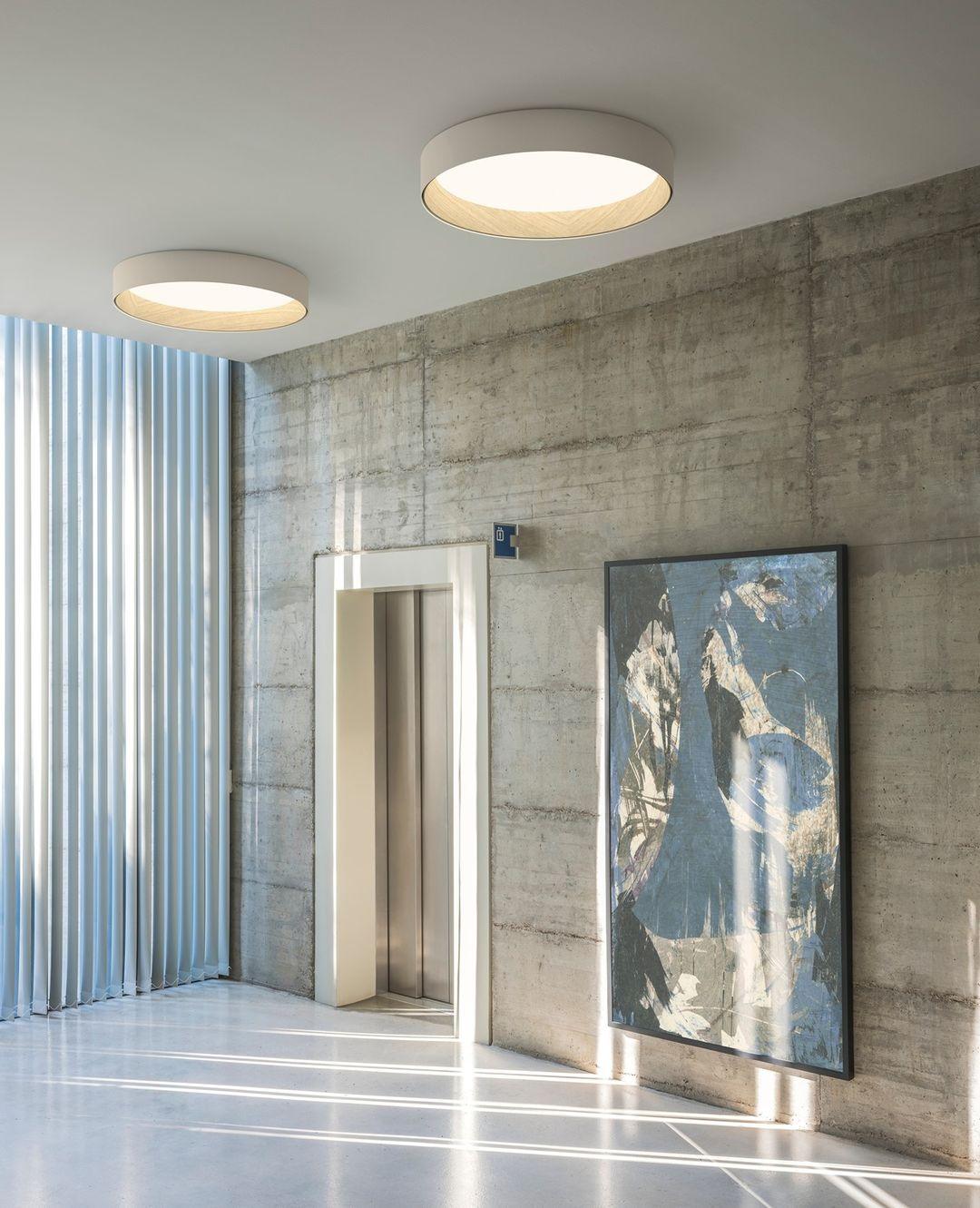 Cirarena modern minimalistisk rund taklampa