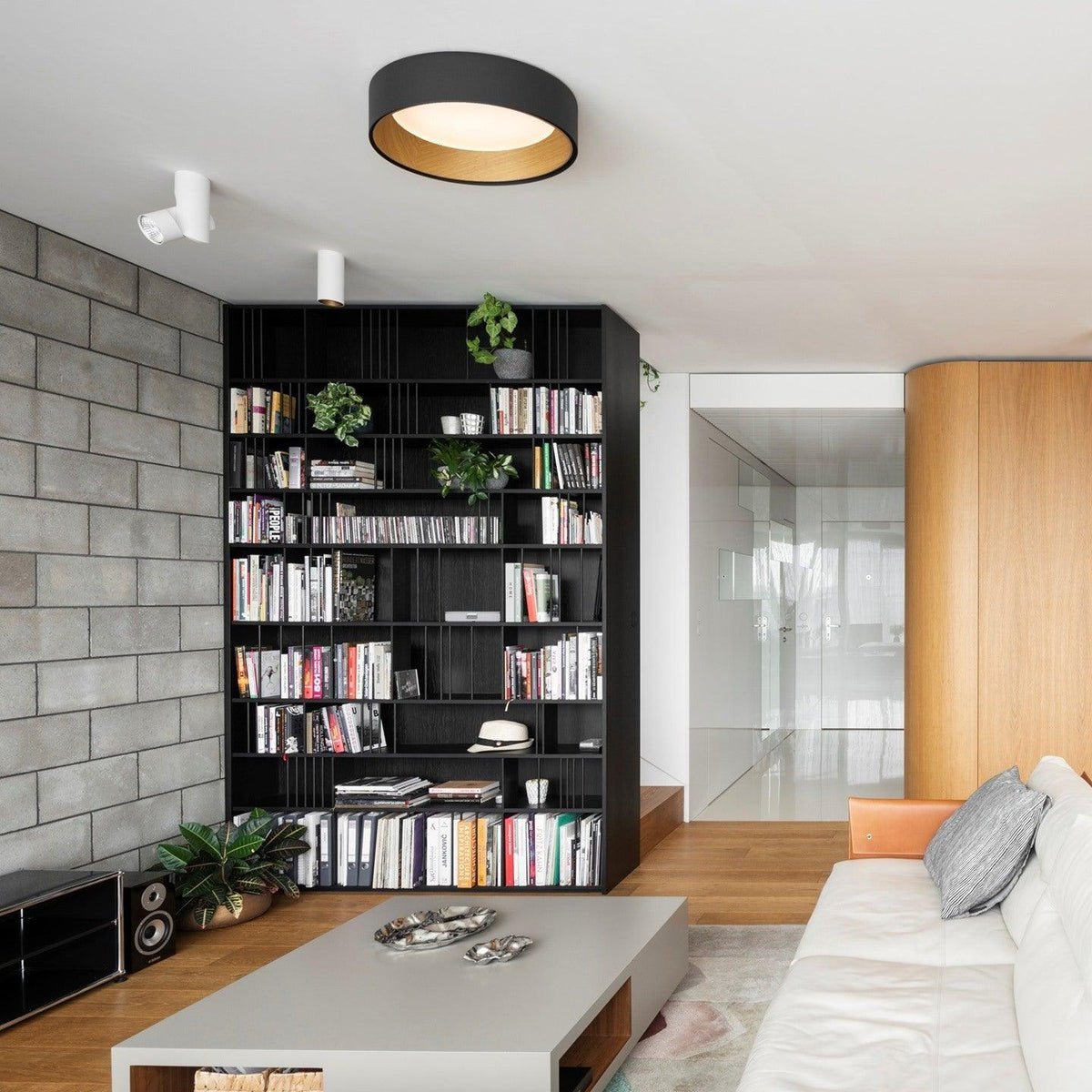 Cirarena modern minimalistisk rund taklampa