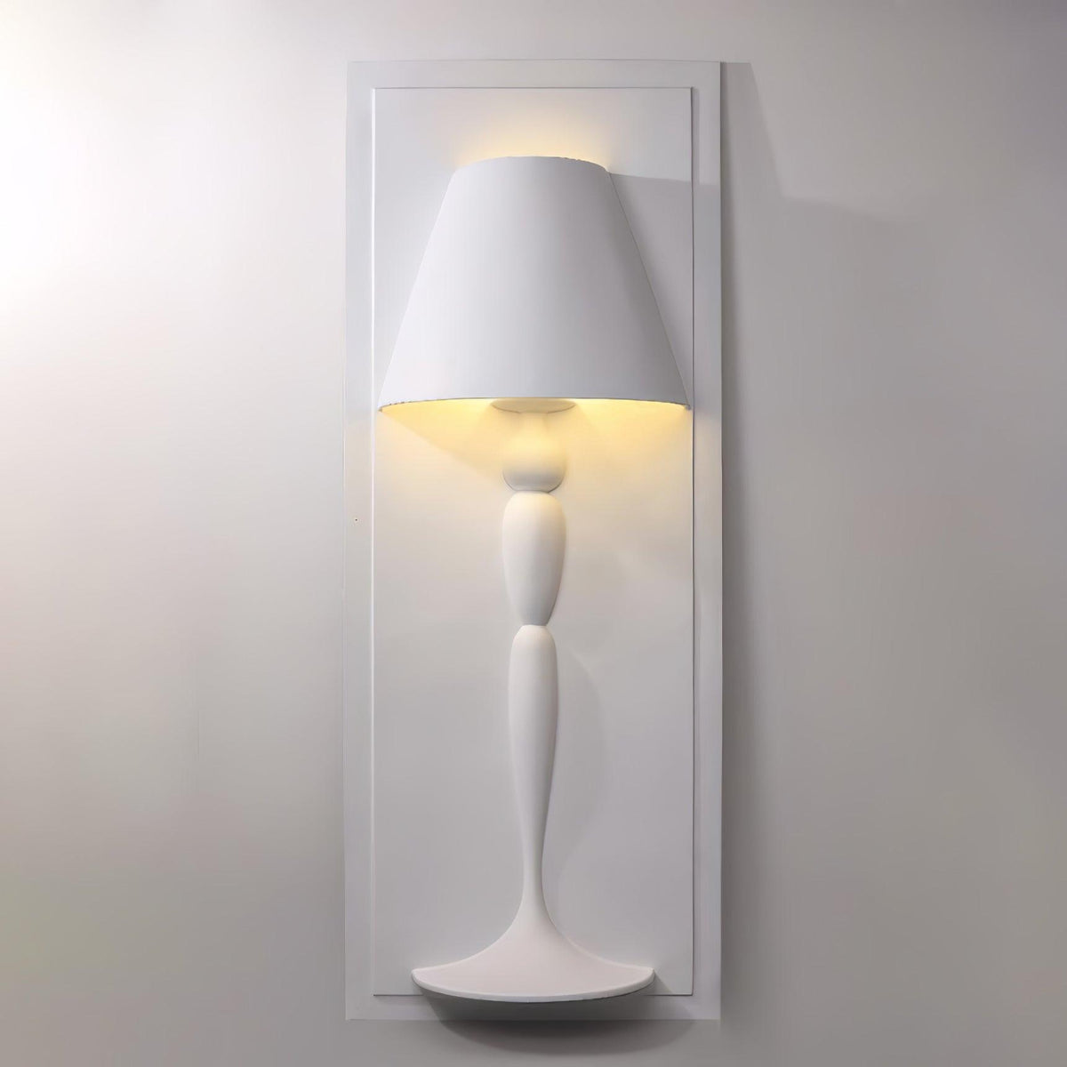 Axoris kreativ individuell gipsvägglampa med bildmotiv