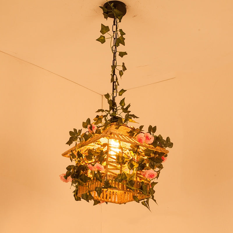 Arisha retro LED-pendellampa – restaurang/sovrum