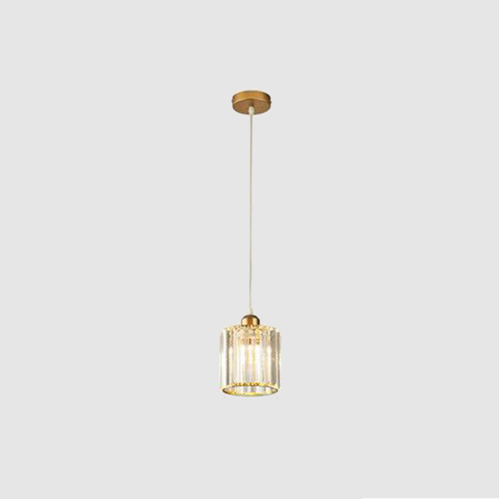 Maruvo Pendant Light Modern Cluster Cylinder Glass