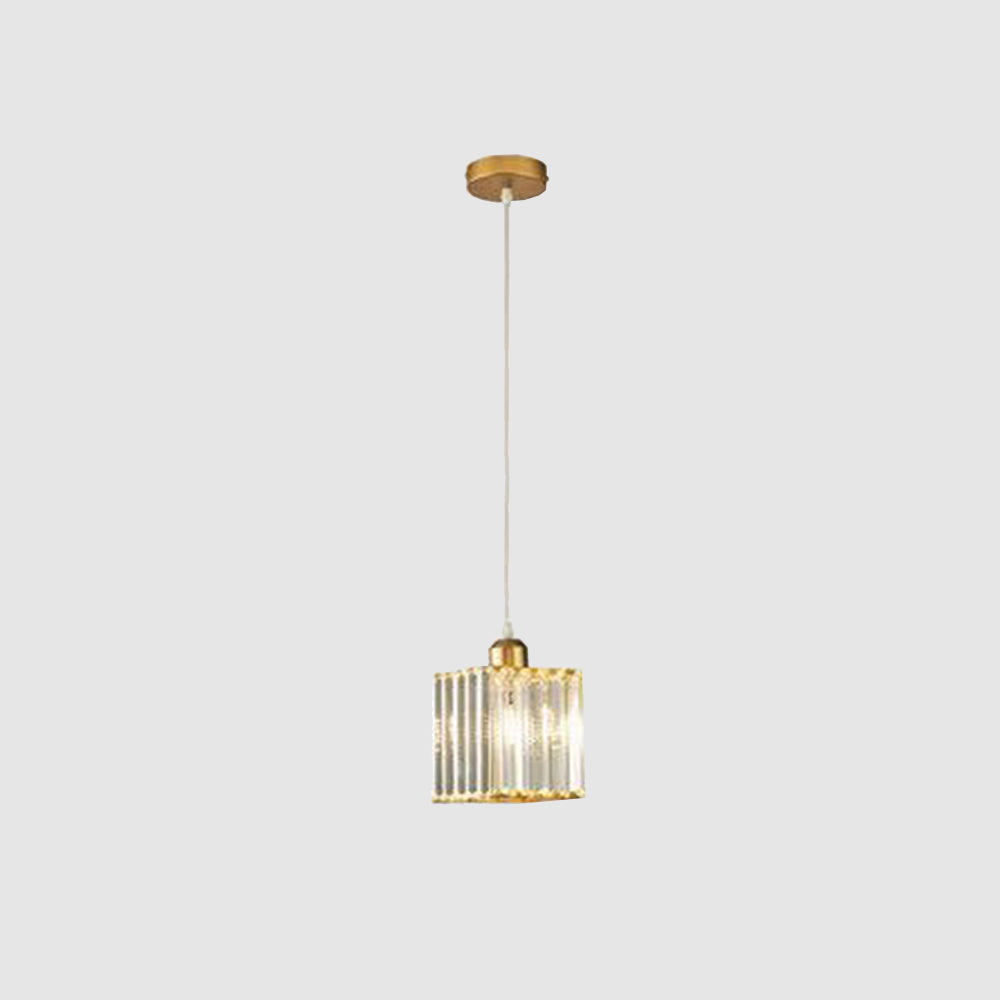 Maruvo Pendant Light Modern Cluster Cylinder Glass