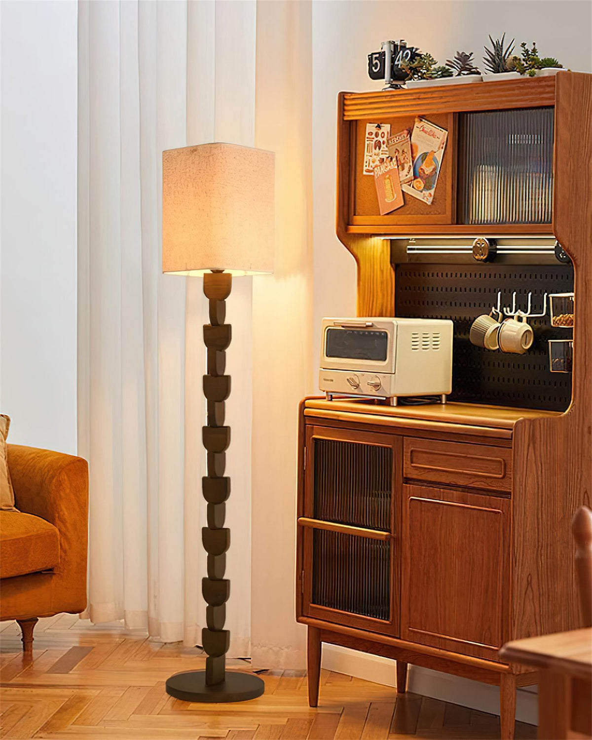 Rinoreria Wood Floor Lamp