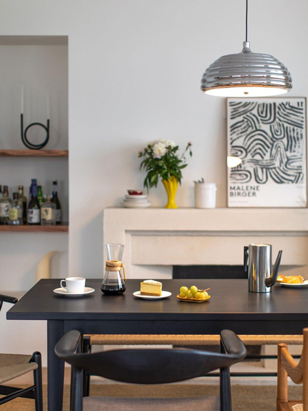 Candeeiro suspenso industrial moderno Ripple