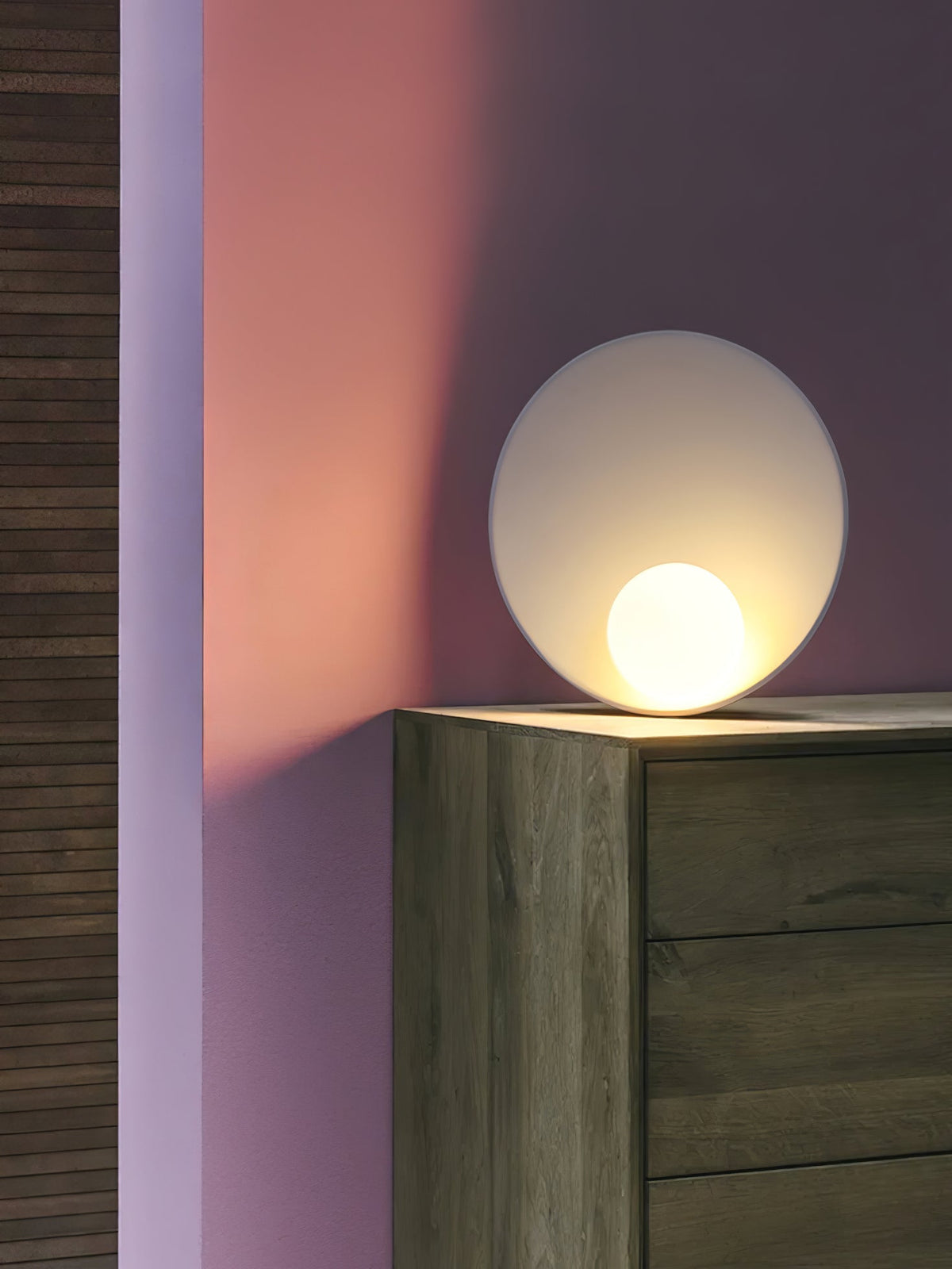 Ersila moderne minimalistisk væglampe i resin