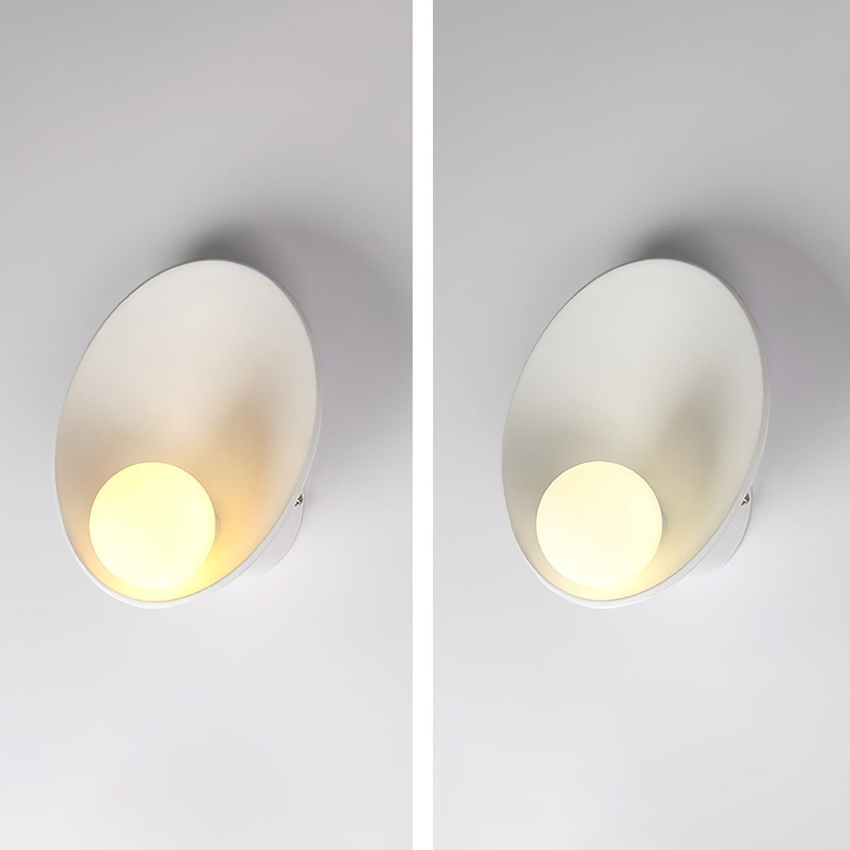 Ersila moderne minimalistisk væglampe i resin