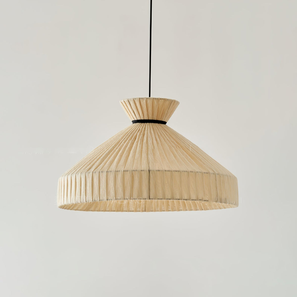 Cusoren elegant tidevands-pendellampe i stof