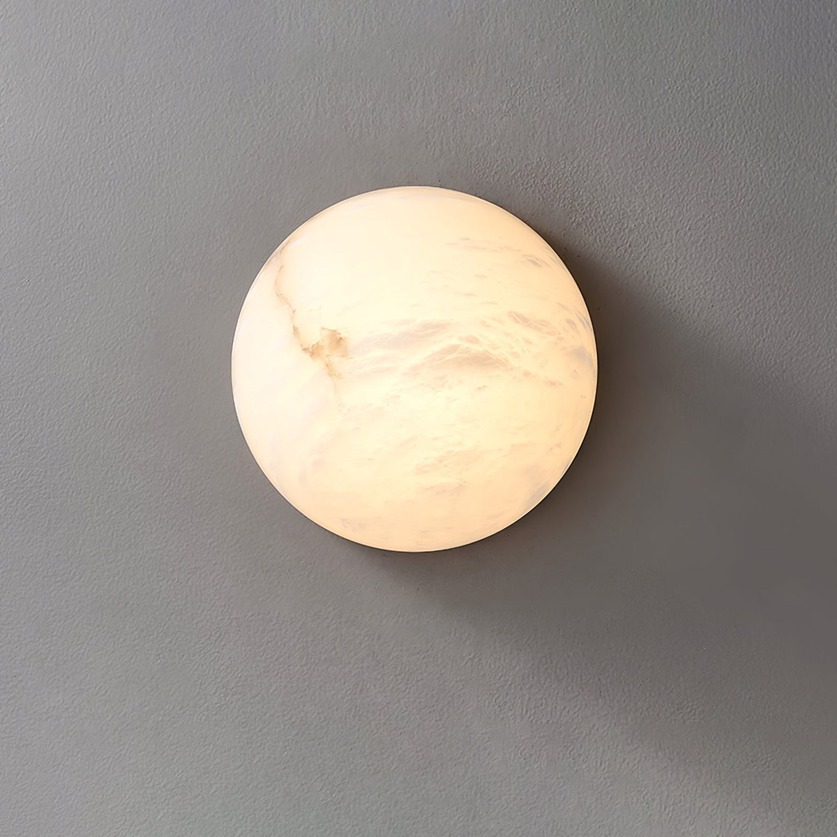 Elthen minimalistisk taklampa i alabaster
