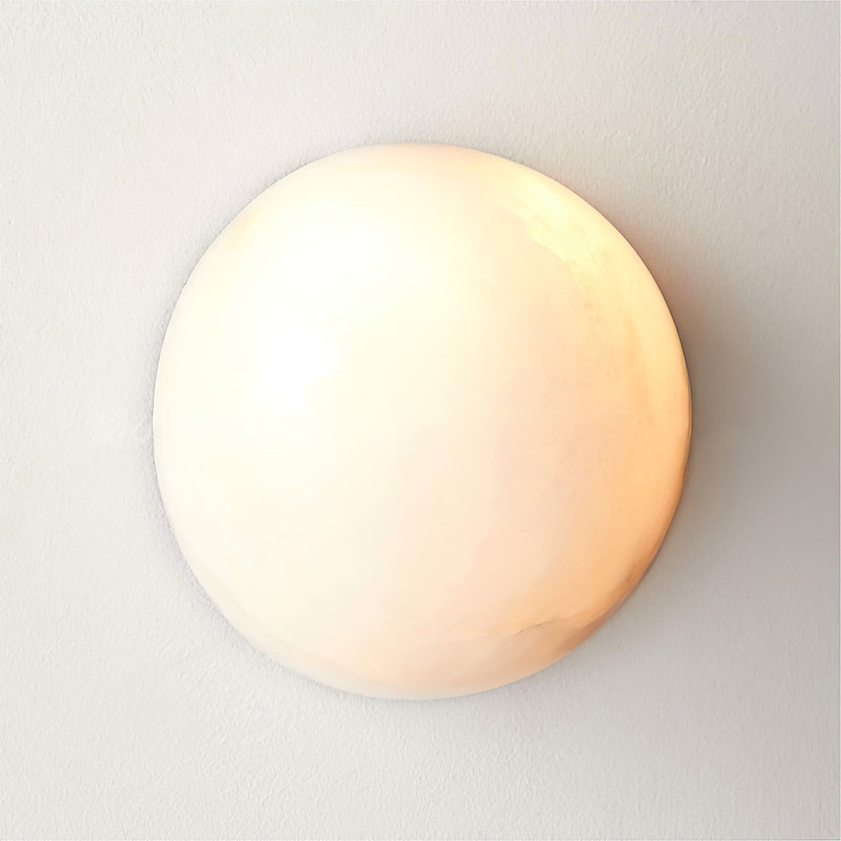 Elthen minimalistisk taklampa i alabaster