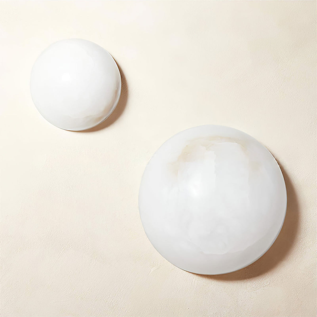 Elthen minimalistisk taklampa i alabaster