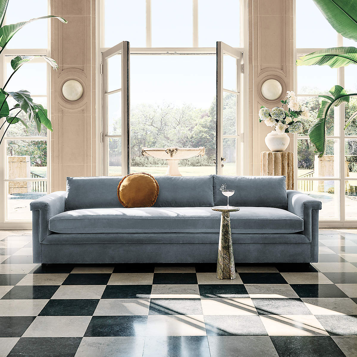 Elthen minimalistisk taklampa i alabaster
