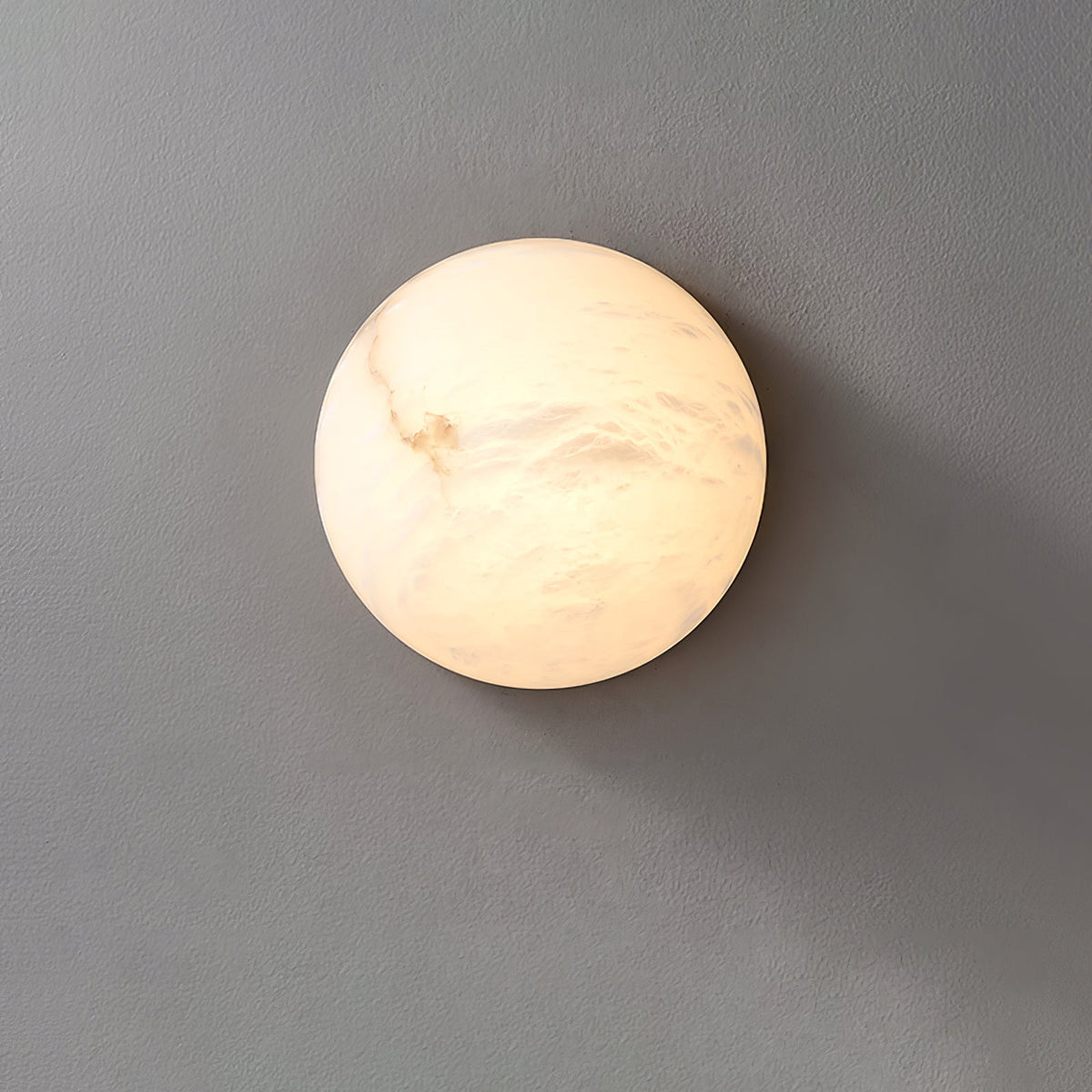 Elthen minimalistisk taklampa i alabaster