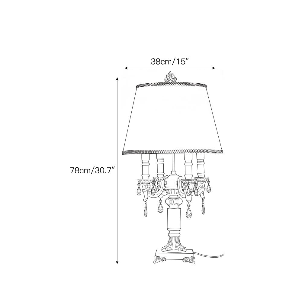 Noctraigne-bordlampe
