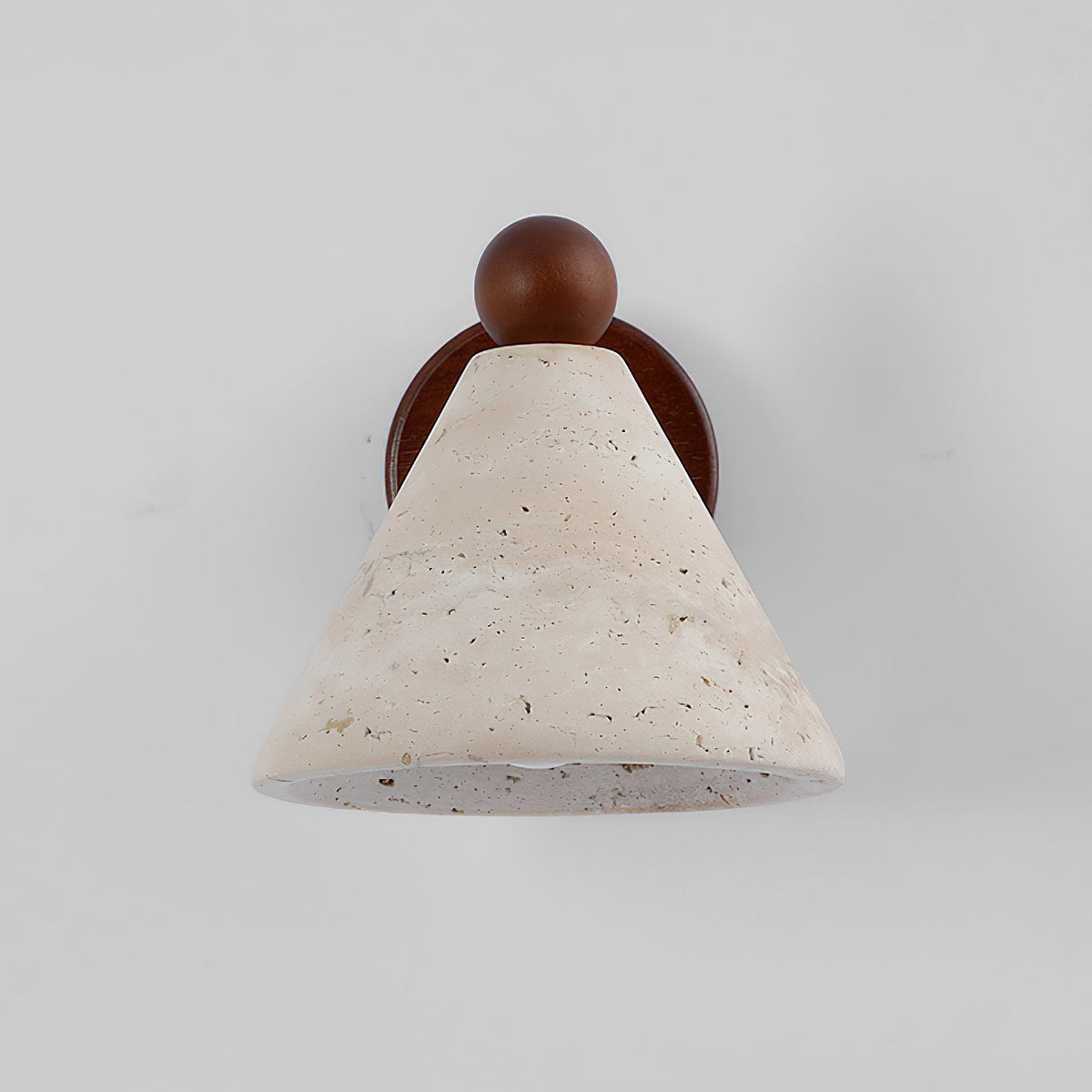 Basil Travertine Wall Light