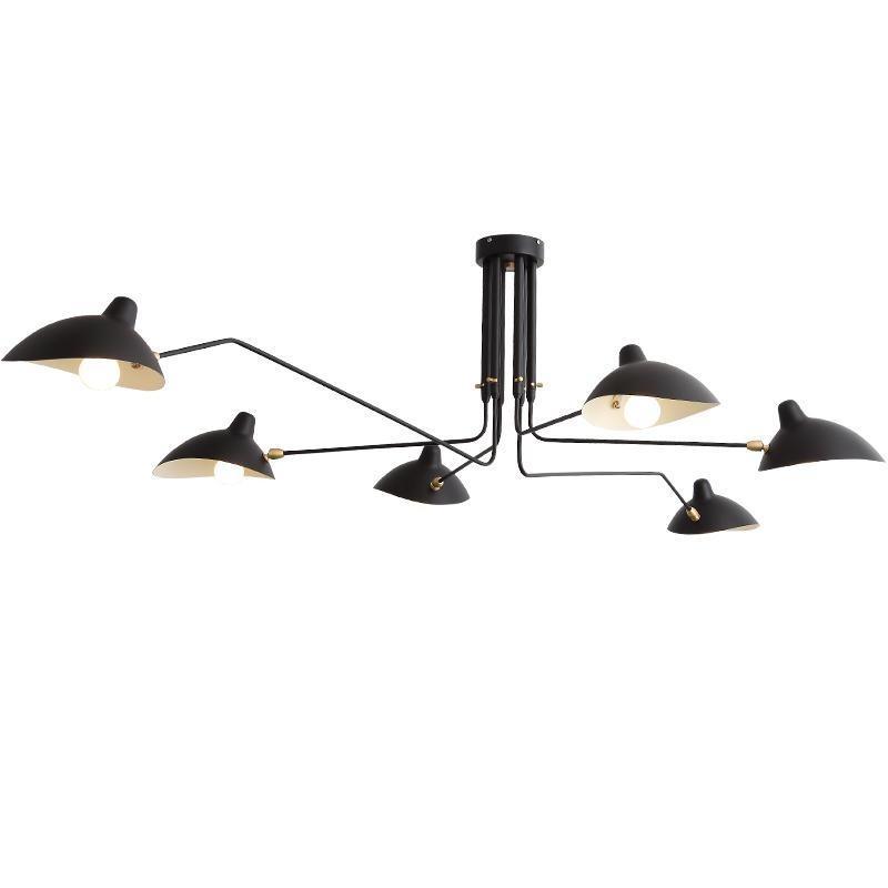 Jaler industriell taklampa med tre armar