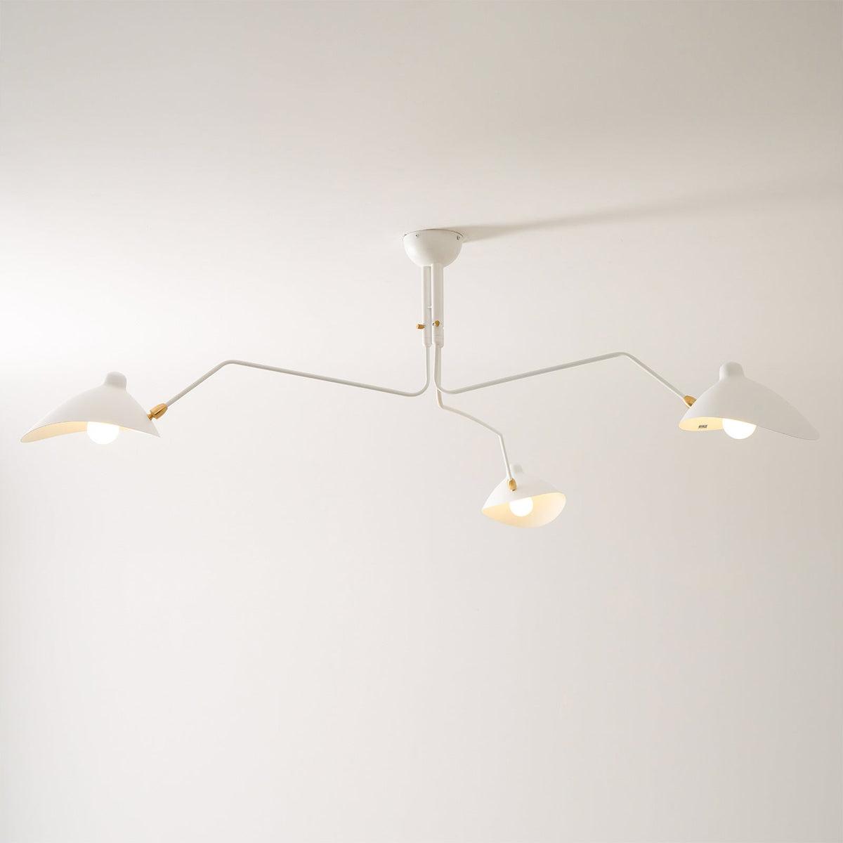 Renuelle Ceiling Light Three Arm Minimalist