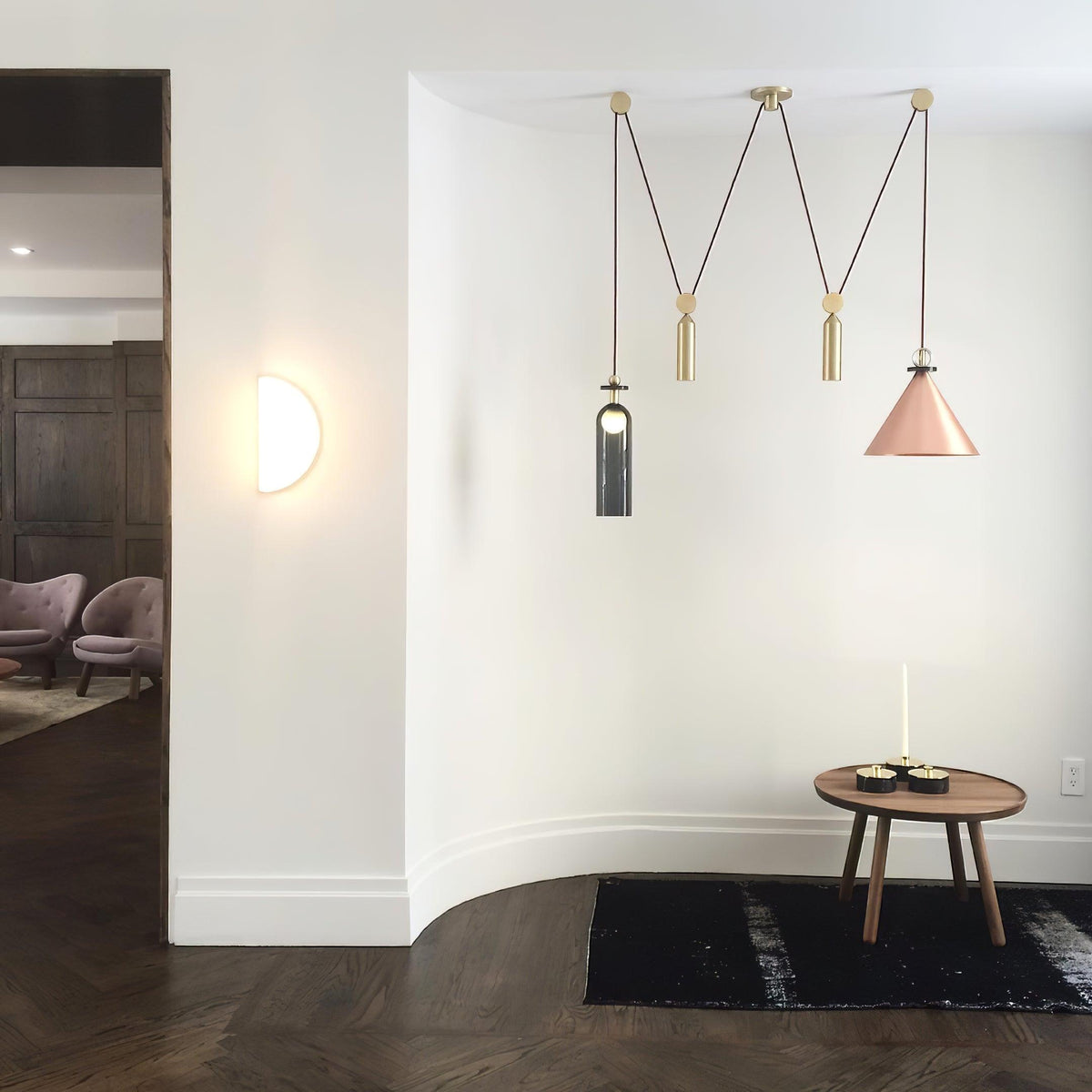Noro Multi-Shape Adjustable Pendant Light