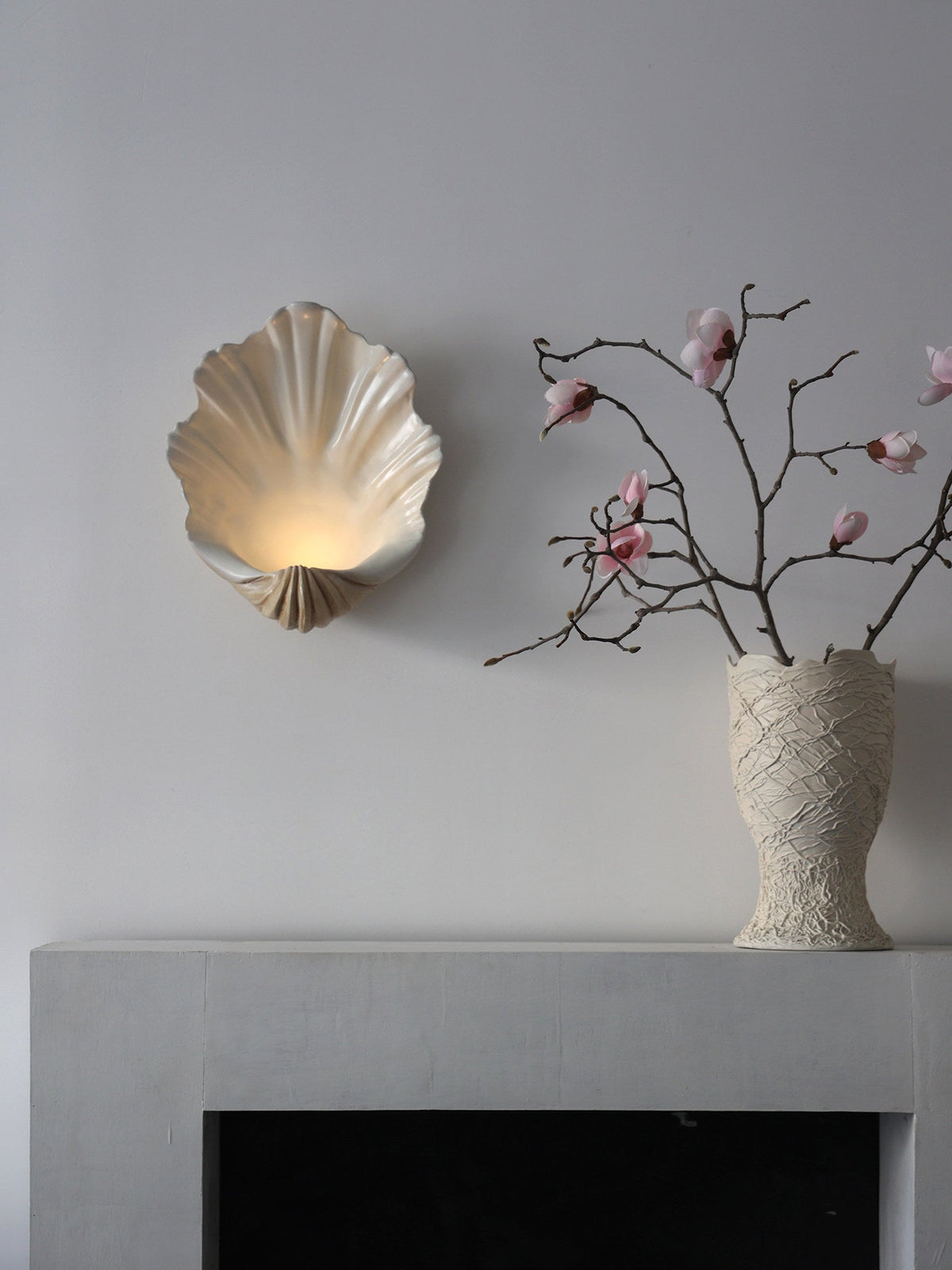 Skalformet væglampe
