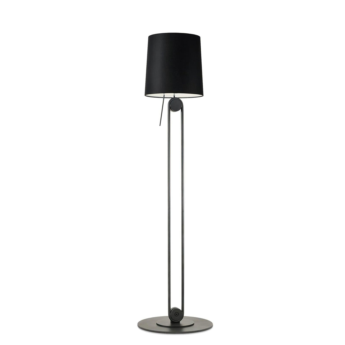 Zarina minimalistisk gulvlampe i stof
