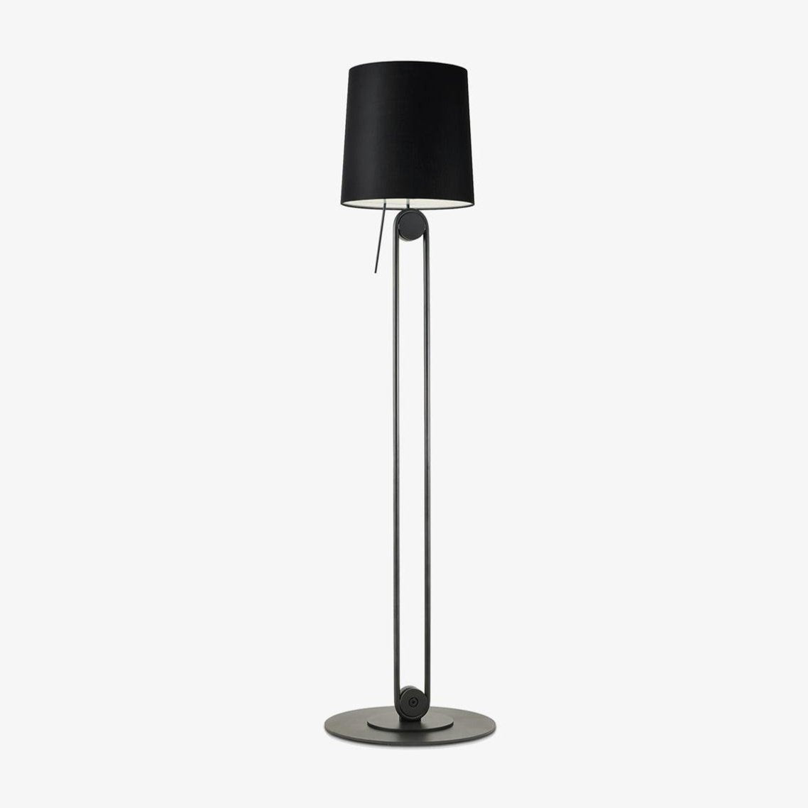 Zarina minimalistisk gulvlampe i stof