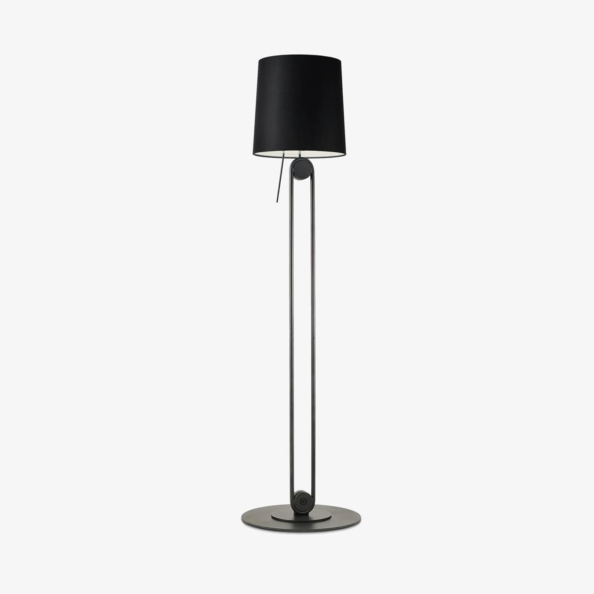 Zarina minimalistisk gulvlampe i stof