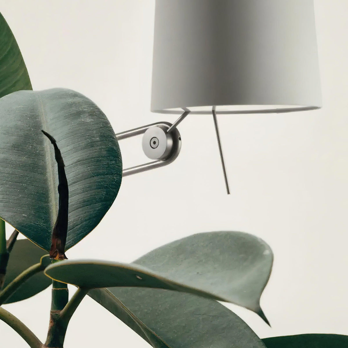 Zarina minimalistisk gulvlampe i stof