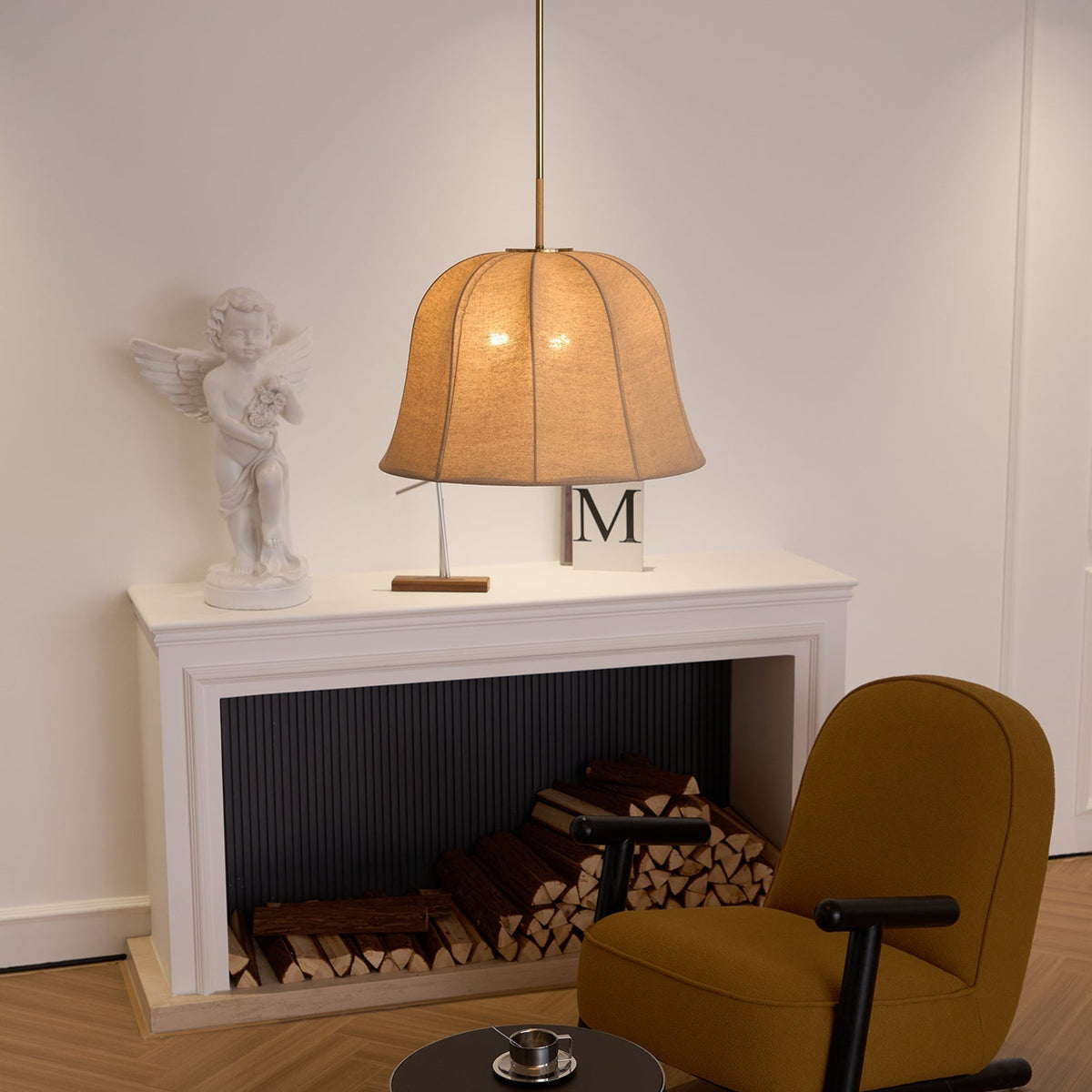 Tala Pendant Light Bell Fabric Line