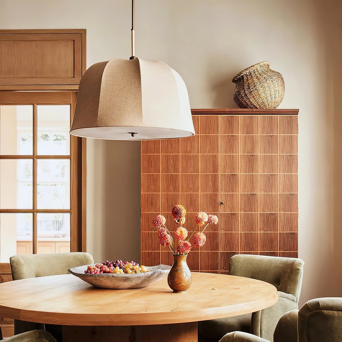 Tala Pendant Light Bell Fabric Line