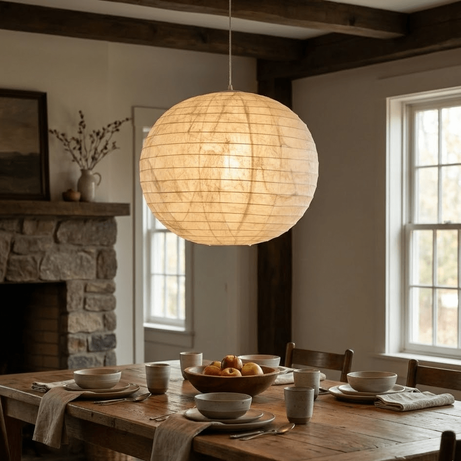 Candeeiro suspenso Rivania Silvara Lunar Globe
