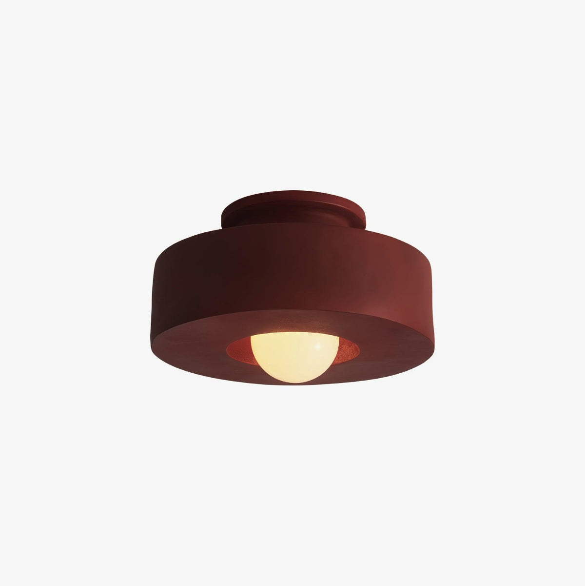 Celelian Simon-loftslampe i cylindrisk resin
