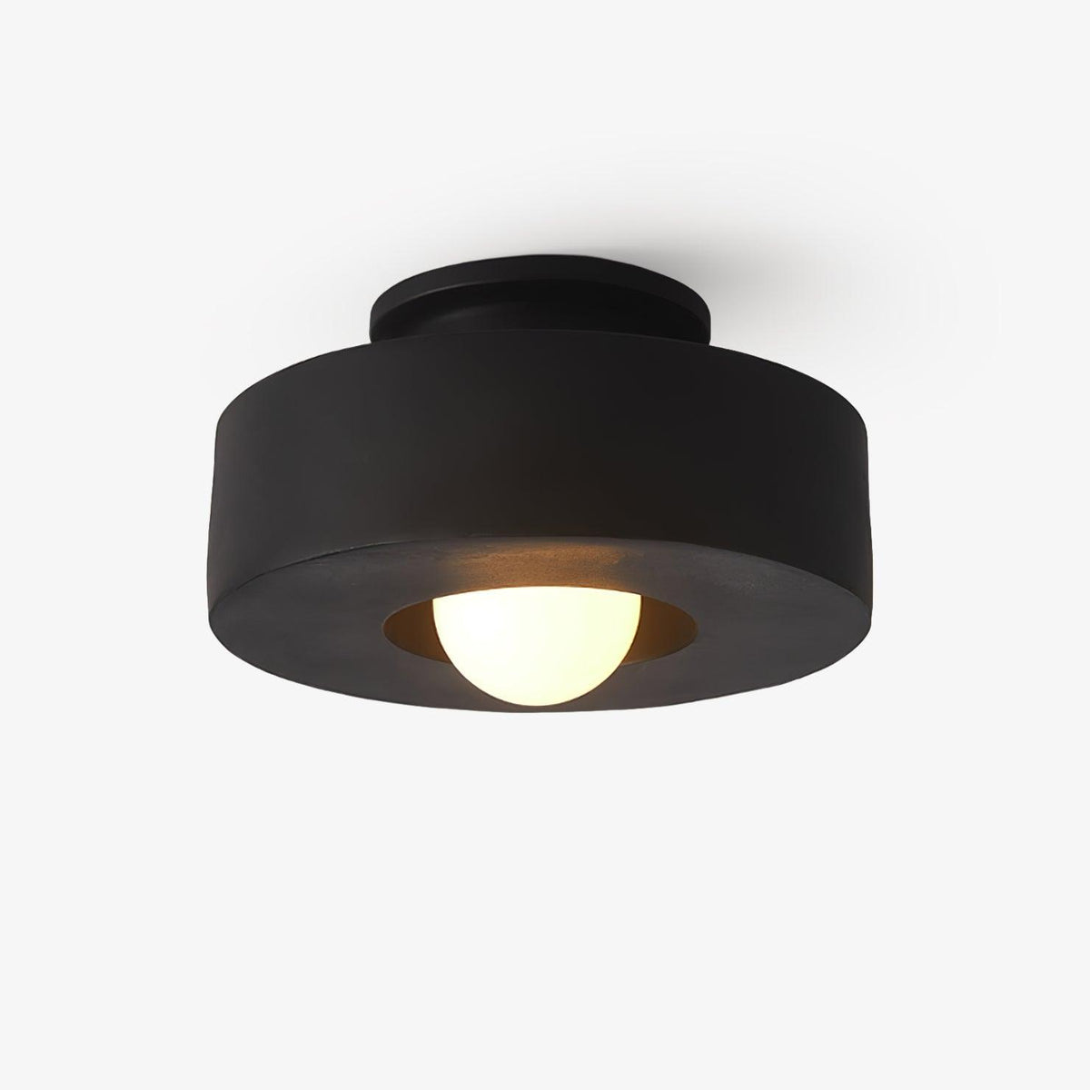 Celelian Simon-loftslampe i cylindrisk resin