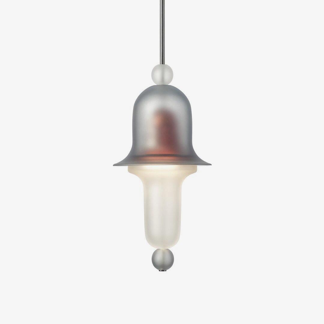 Calaeus nordisk konstnärlig pendellampa i glas