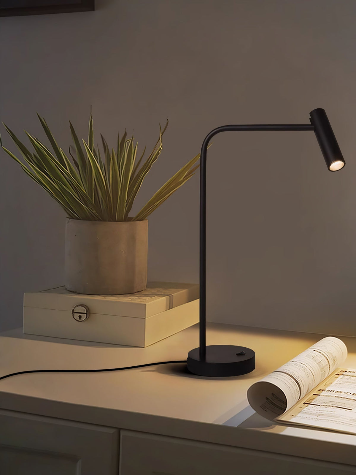 Lumice minimalistisk bordlampe
