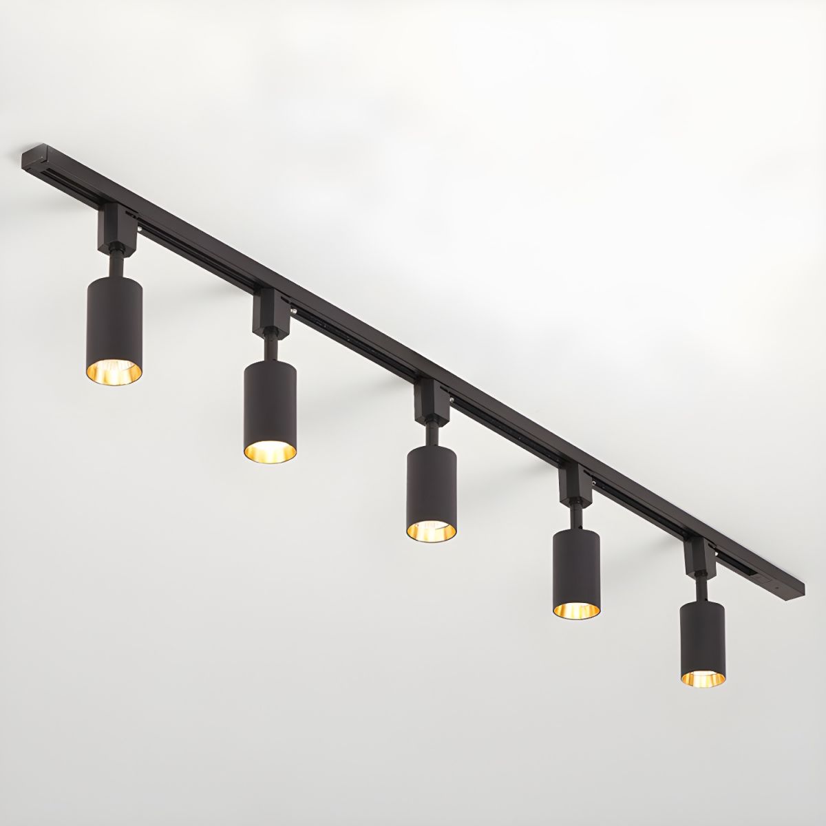 Galvyn elegant loftslampe med cylindrisk skinne i minimalistisk stil