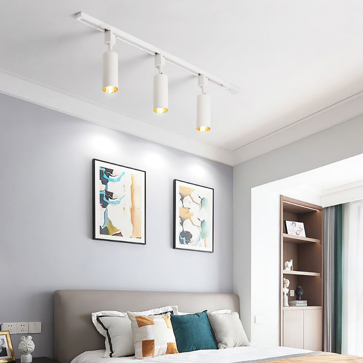 Galvyn elegant loftslampe med cylindrisk skinne i minimalistisk stil