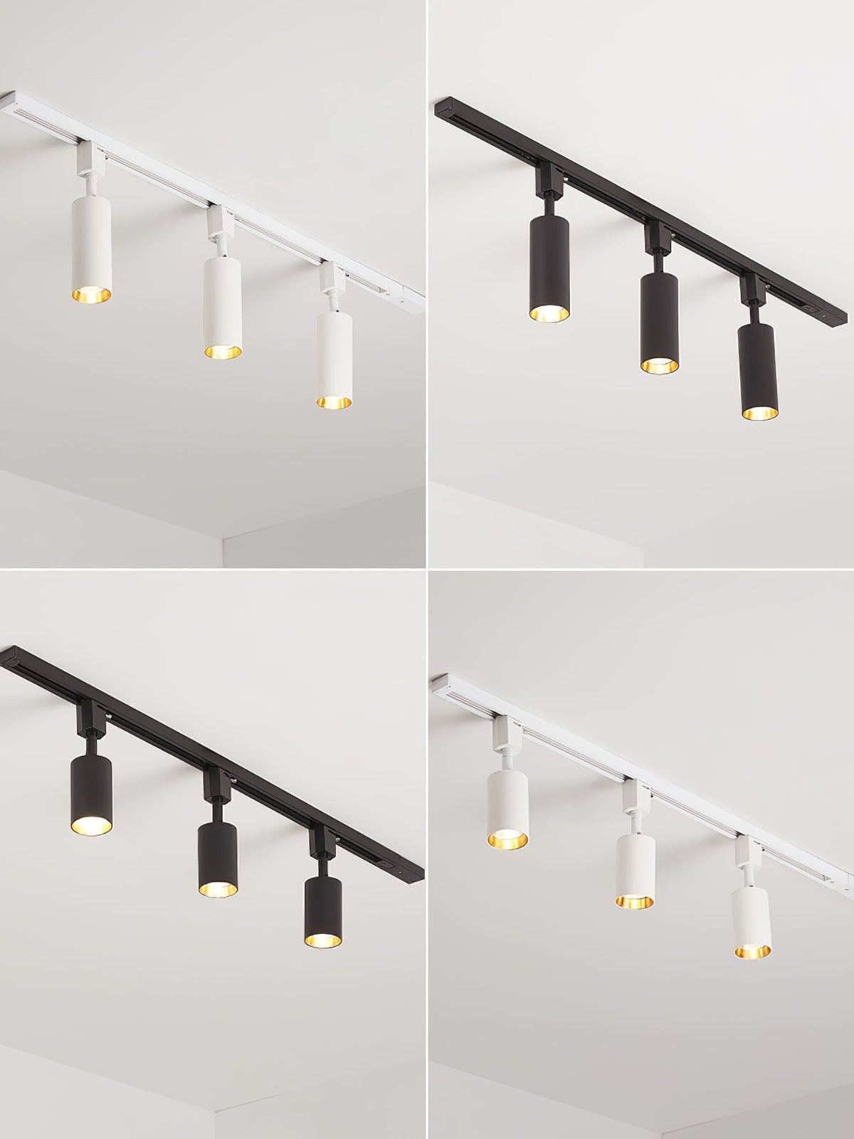 Galvyn elegant loftslampe med cylindrisk skinne i minimalistisk stil
