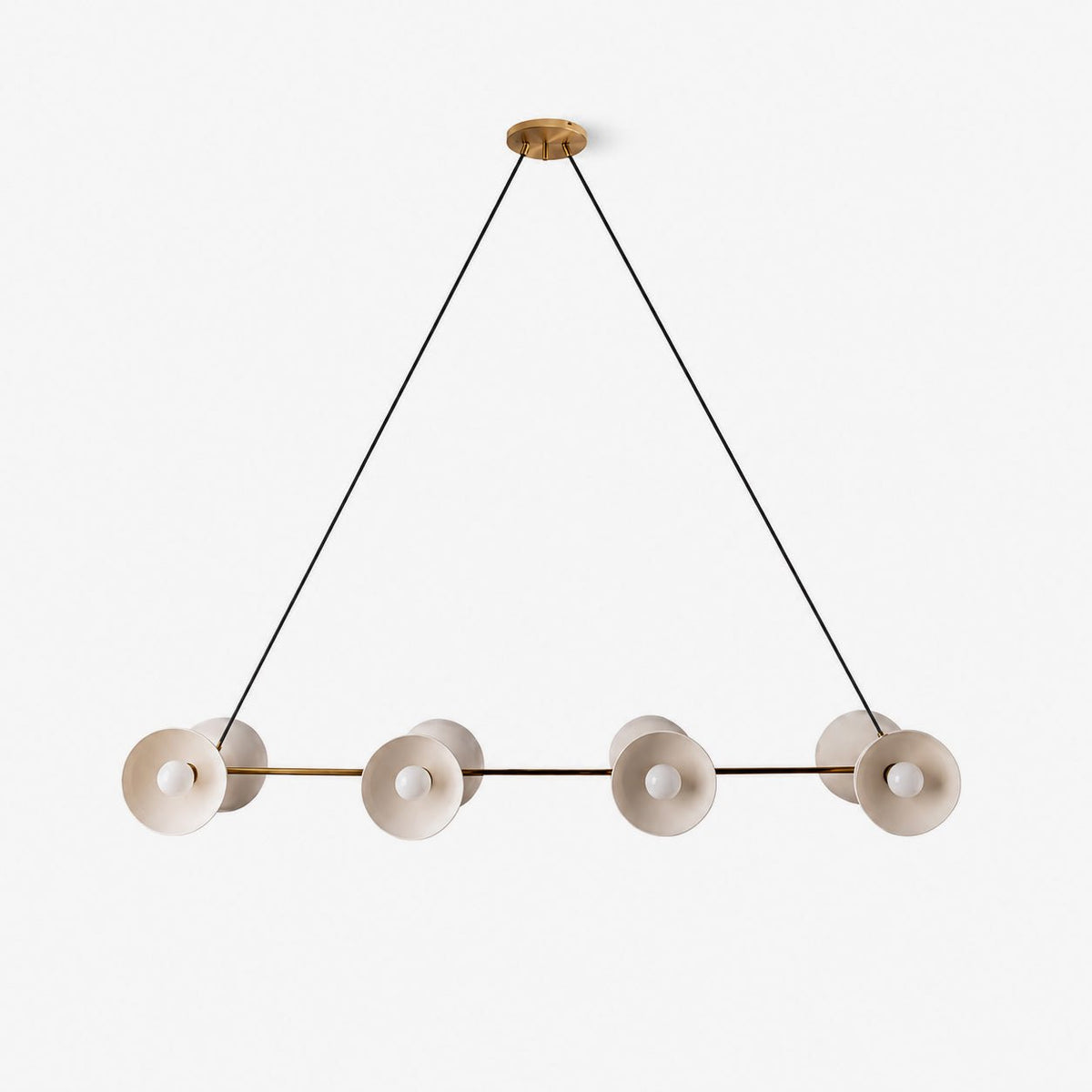 Candeeiro de teto linear Lumirella