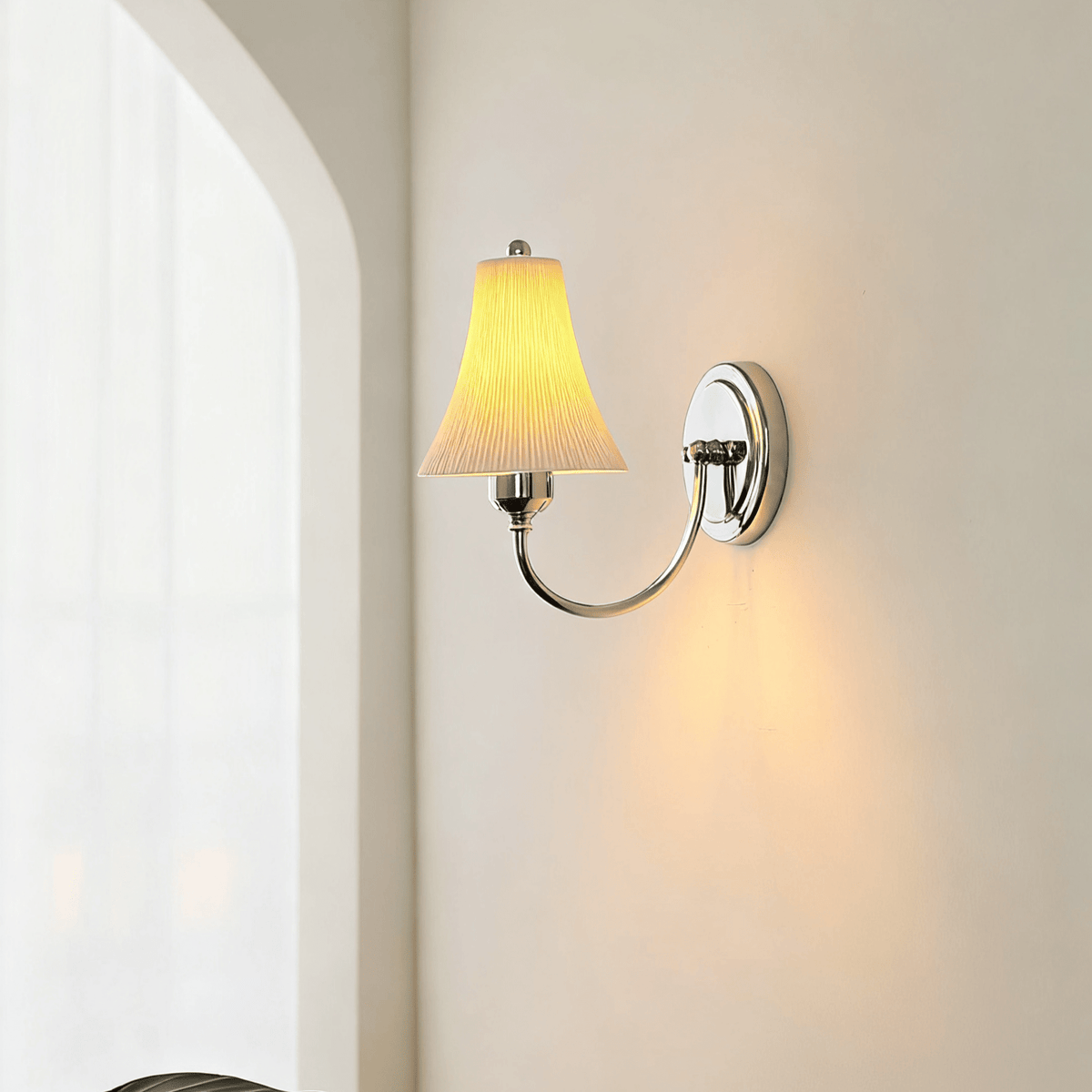 Selwyn smal vägglampa