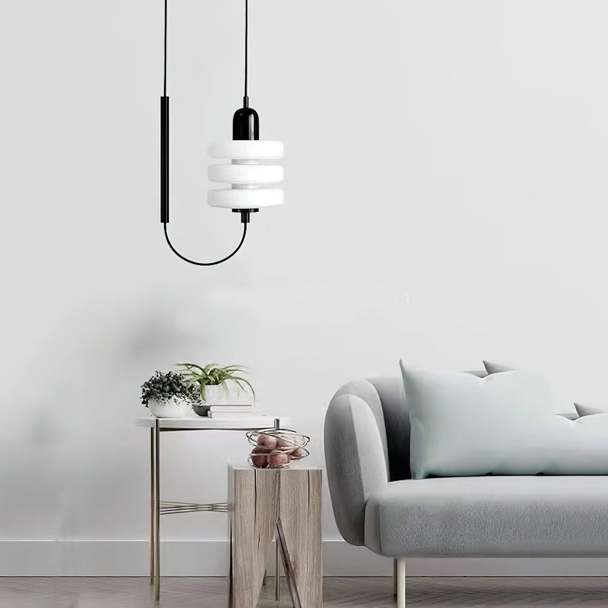 Veyr moderne pendellampe i glas