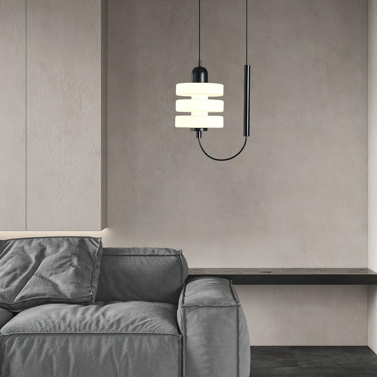 Veyr moderne pendellampe i glas